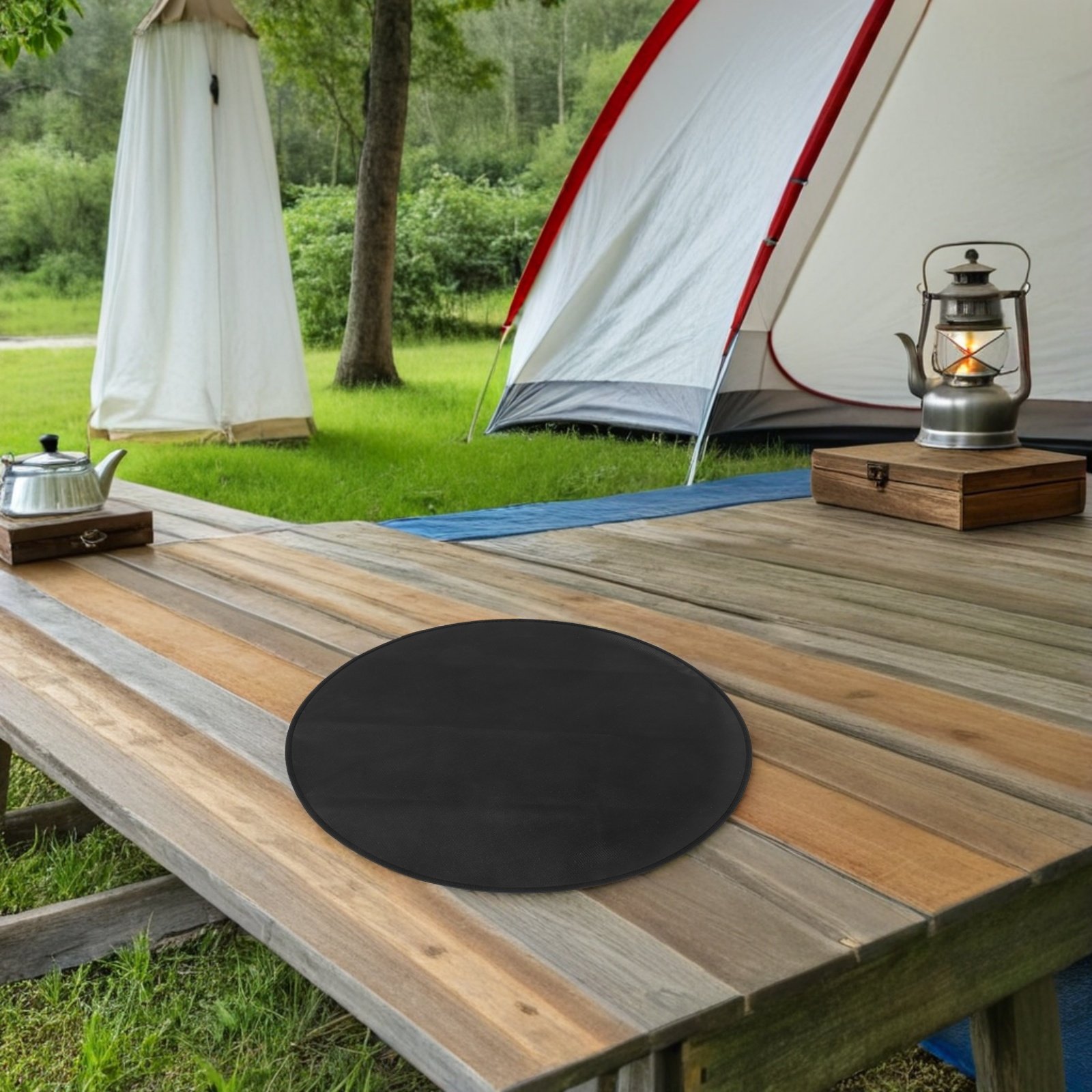 24 Inch Round Fireproof Grill  - Outdoor Camping Fire Pit recensie en prijs