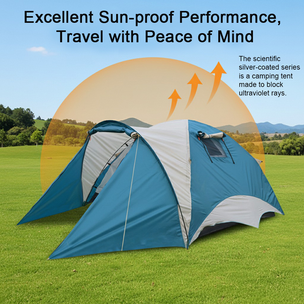 EMER 4-6 People Dome Family Te - Outdoor Camping On Youtube recensie en prijs