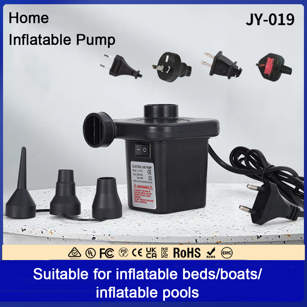 Electric Air Pump with 3 Nozzl - Inflatable Mattress recensie en prijs