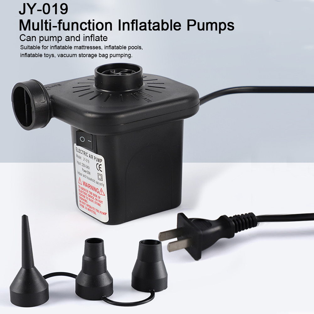 Electric Air Pump with 3 Nozzl - Inflatable Mattress recensie en prijs
