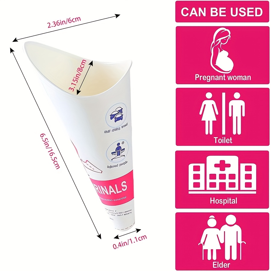 6-20pcs Disposable Female Urin - Outdoor Camping Urinal recensie en prijs