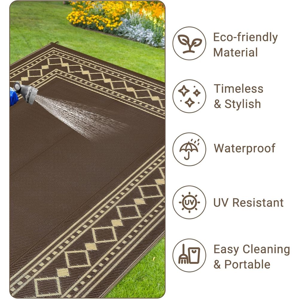 Reversible Outdoor Rug 9x18 Fe - Outdoor Camping Rugs 9X18 recensie en prijs