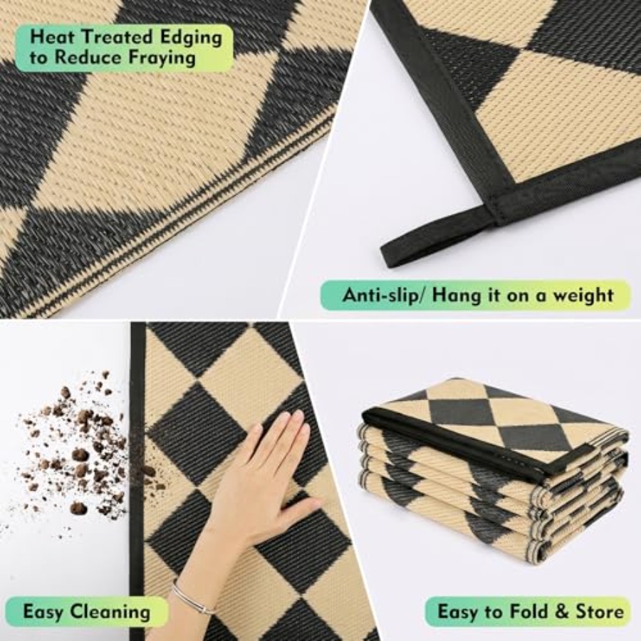 Outdoor Camping Rugs 9x18 ft W - Outdoor Camping Rugs 9X18 recensie en prijs