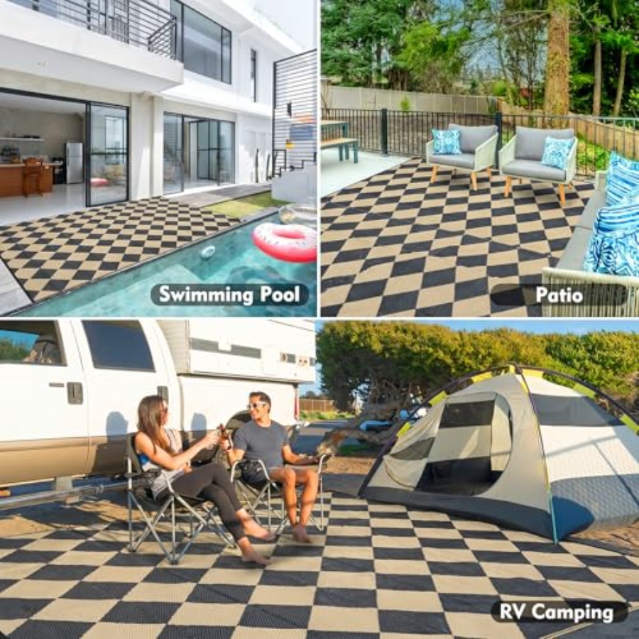 Outdoor Camping Rugs 9x18 ft W - Outdoor Camping Rugs 9X18 recensie en prijs