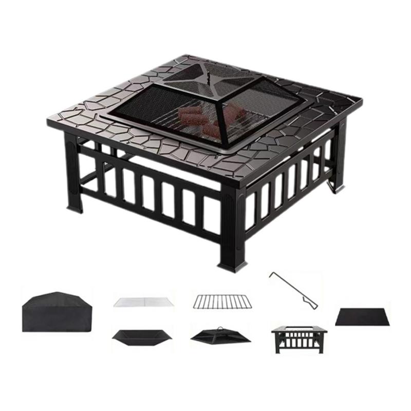 Camping Square Fire Pits Firew - Outdoor Camping Fire Pit recensie en prijs