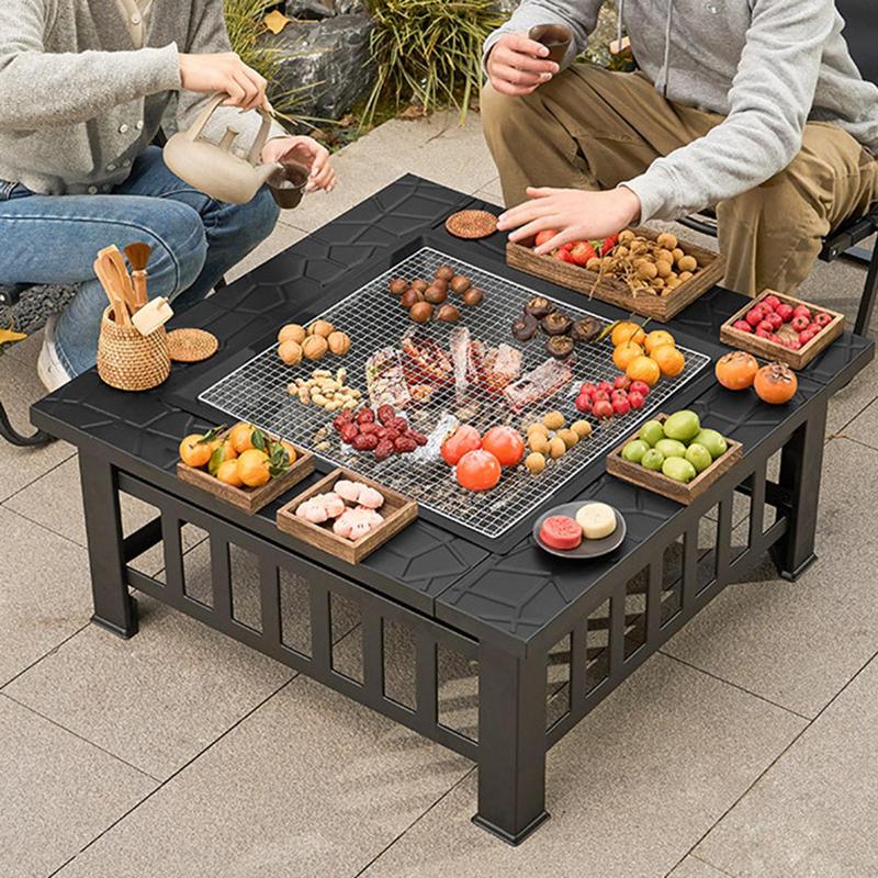 Camping Square Fire Pits Firew - Outdoor Camping Fire Pit recensie en prijs