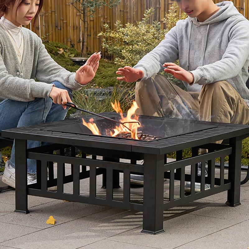 Camping Square Fire Pits Firew - Outdoor Camping Fire Pit recensie en prijs