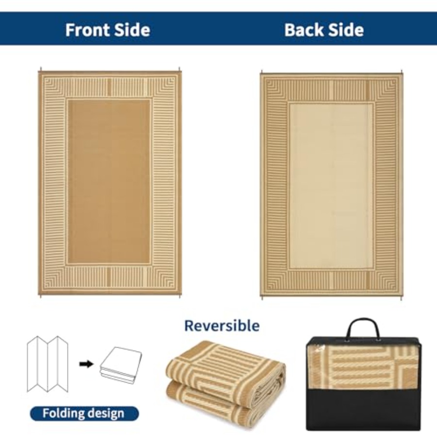 Outdoor Rug 9x18 for Patio Bac - Outdoor Camping Rugs 9X18 recensie en prijs