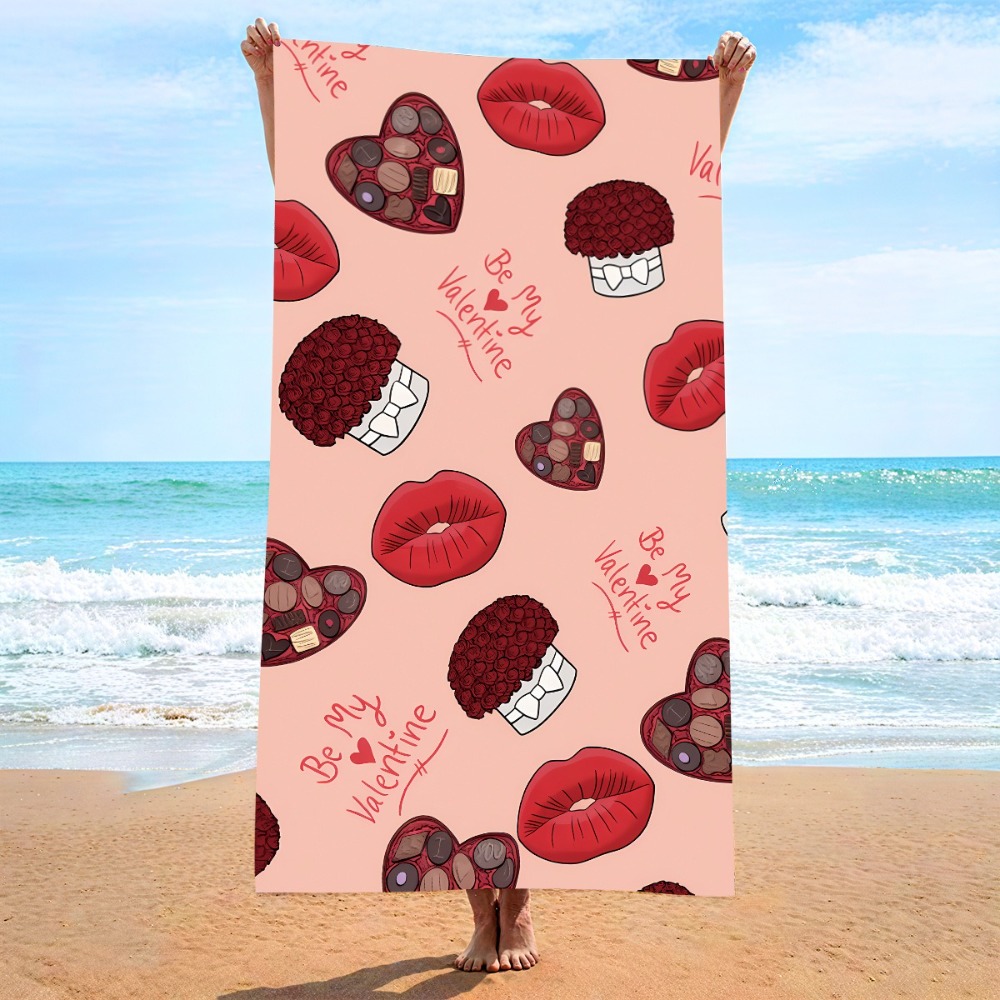 Heart Symbol Bath Towel 27x55i - Camp Towel Microfiber recensie en prijs