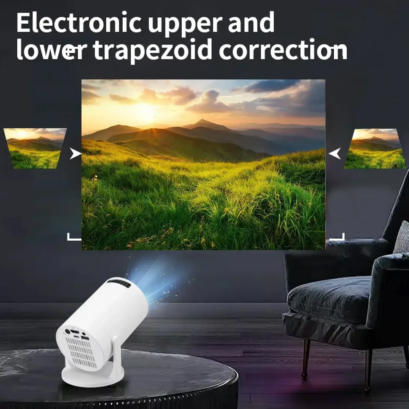 New HY300 Portable 4K Projecto - Outdoor Camping Movies recensie en prijs