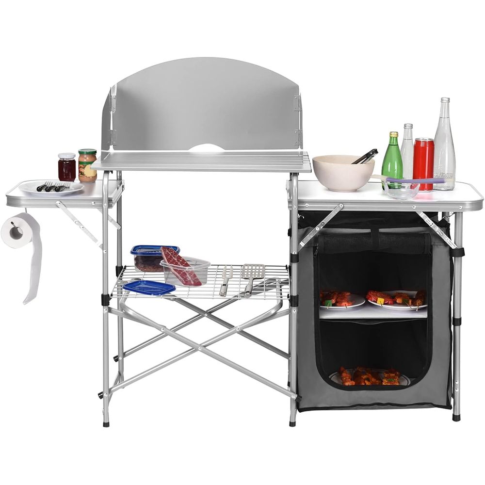 Camping Kitchen Table, Portabl - Outdoor Camping Kitchen recensie en prijs