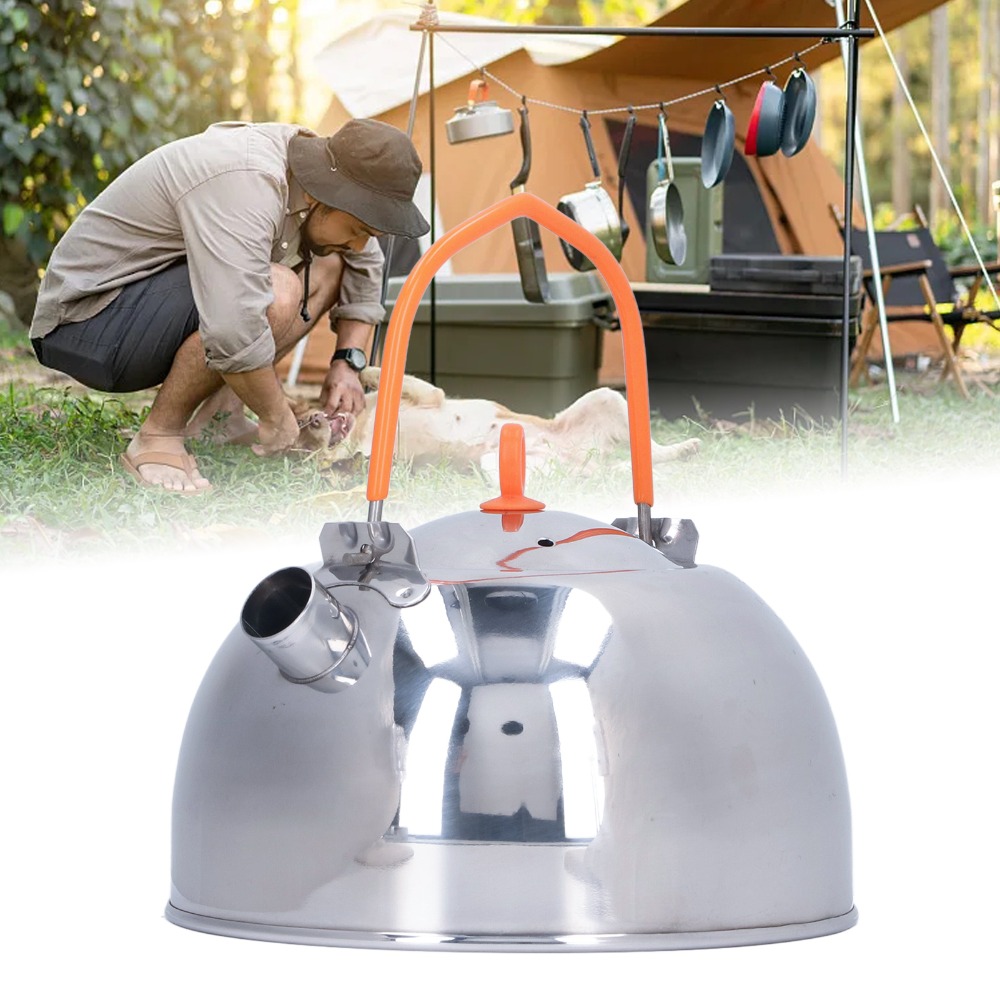 Durable Stainless Steel Portab - Outdoor Camping Kettle recensie en prijs