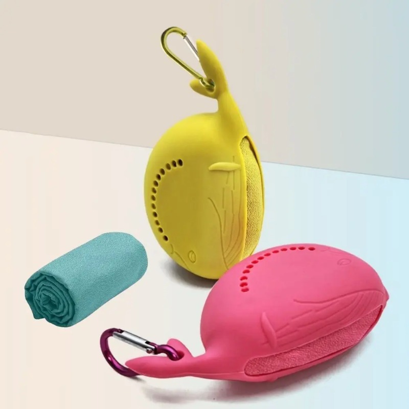 Portable Silicone Case&Lightwe - Camp Towel Microfiber recensie en prijs