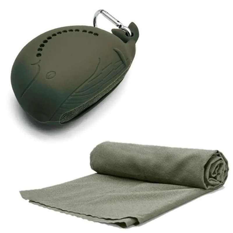 Portable Silicone Case&Lightwe - Camp Towel Microfiber recensie en prijs