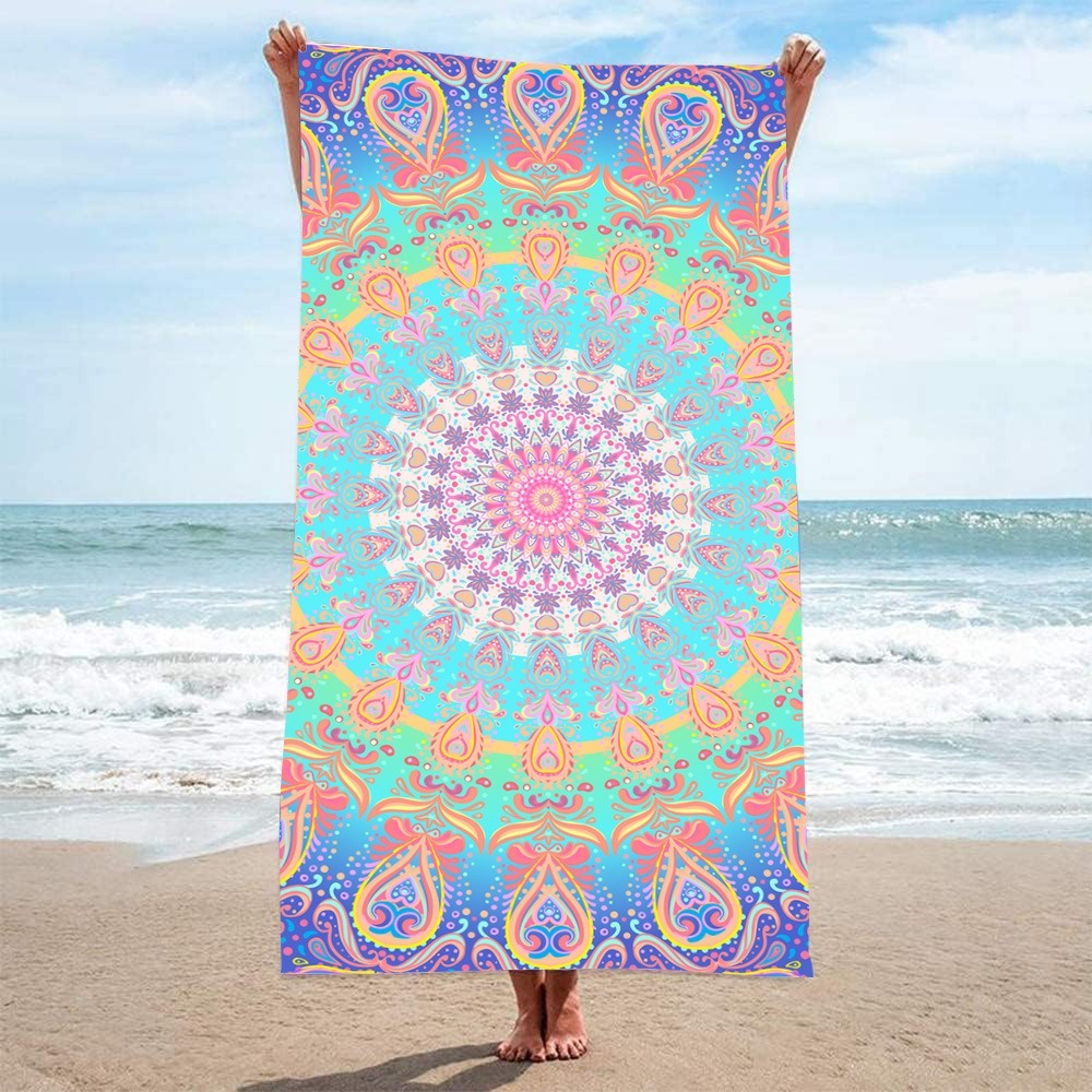 Mysterious Pattern Beach Towel - Camp Towel Microfiber recensie en prijs