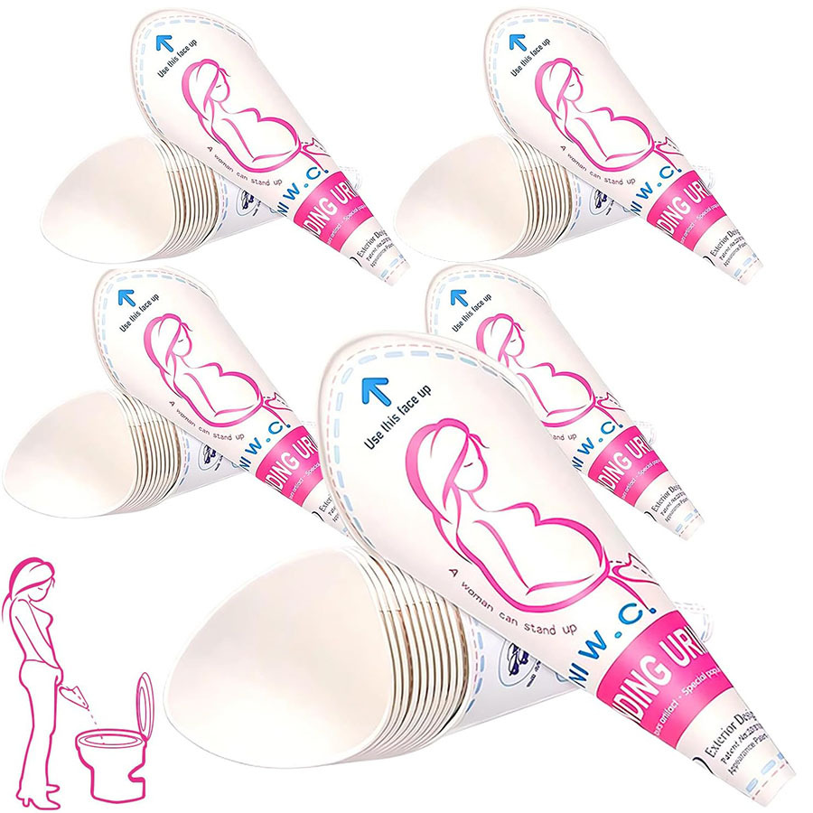 6/12/24pcs Disposable Female U - Outdoor Camping Urinal recensie en prijs