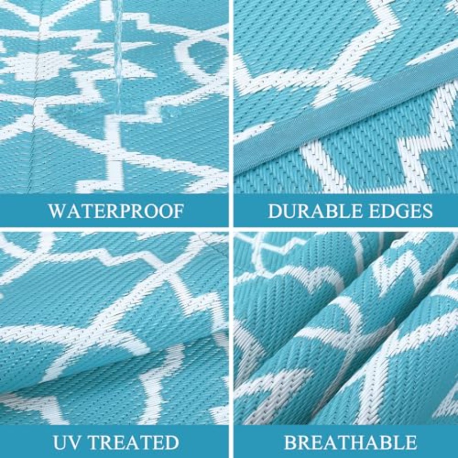 Reversible Mats 9x18 Plastic S - Outdoor Camping Rugs 9X18 recensie en prijs
