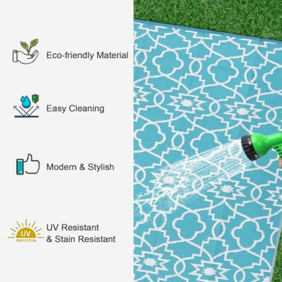 Reversible Mats 9x18 Plastic S - Outdoor Camping Rugs 9X18 recensie en prijs